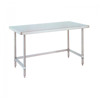 Stationary Lab Table With U Frame (Stainless Steel)